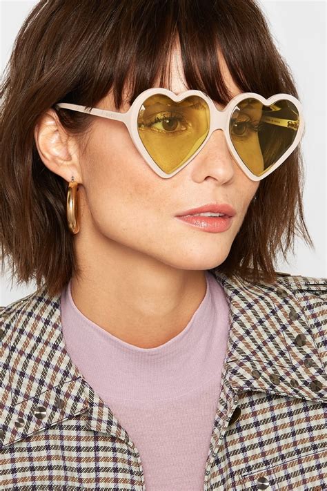 gucci sunglasses with hearts|Gucci heart shaped sunglasses.